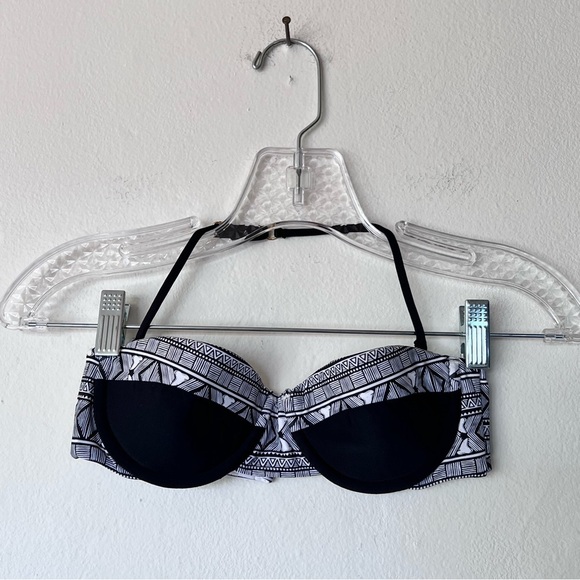Issa de Mar black and white underwire bikini top - Picture 1 of 4